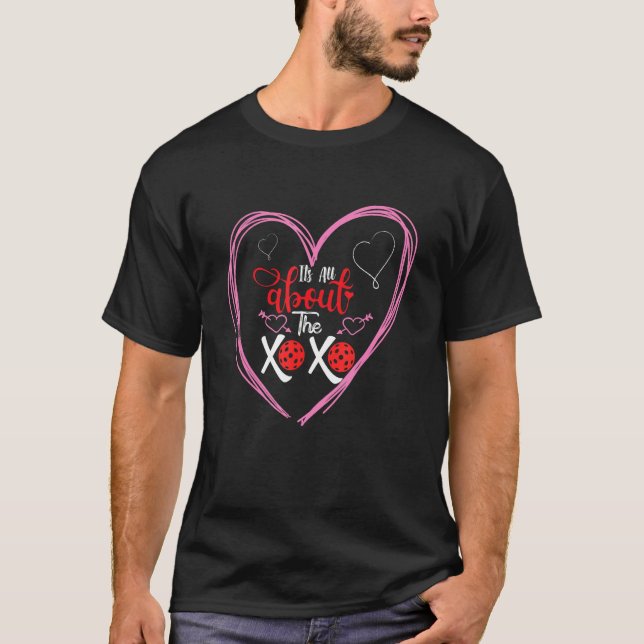 T-shirt Pickleball Valentine III (Devant)