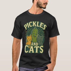 T-shirt Pickles et chats Maman de chat Propriétaire Techni