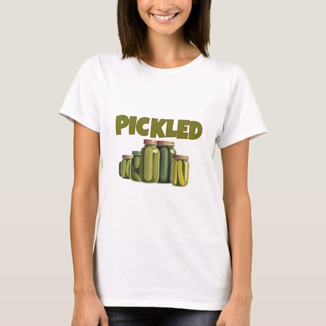 T-shirt Pickles jarres drôleT-shirt (Devant)
