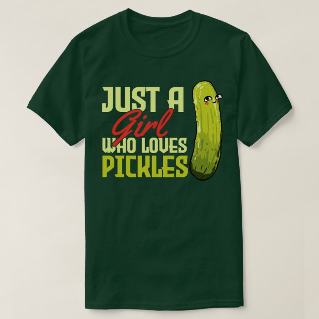 T-shirt Pickles Pickle Lover (Design devant)
