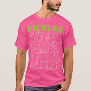 T-shirt Pickles Vegan Pickle Lover Vegetable Farming Veget