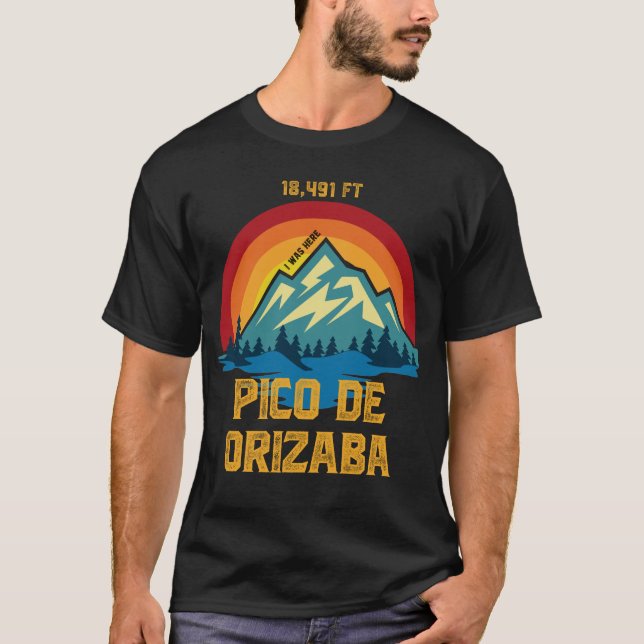 T-shirt Pico de Orizaba (Devant)