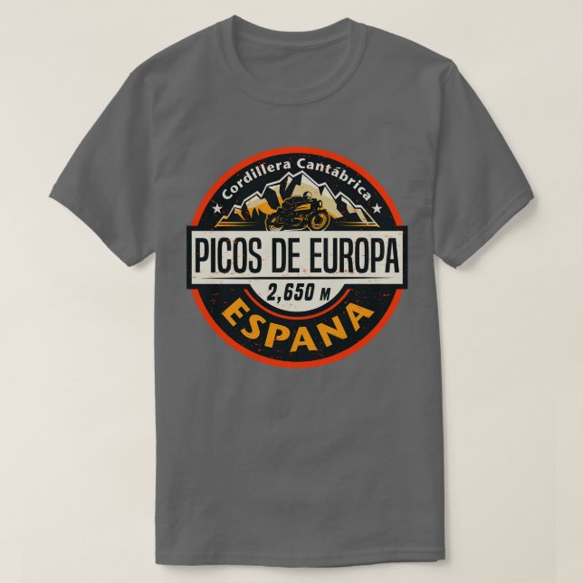 T-shirt Picos de Europa Espagne (Design devant)
