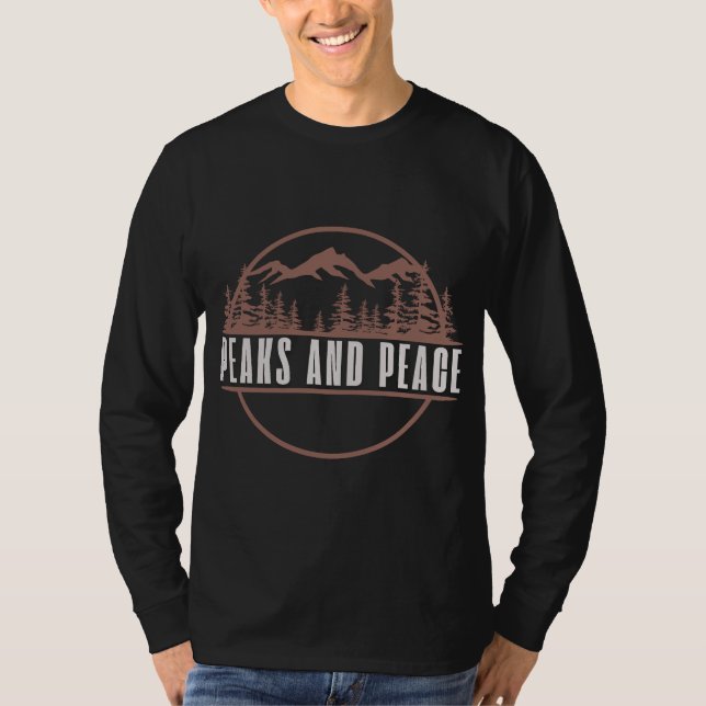 T-shirt pics et paix (Devant)