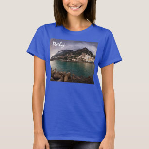 T-shirt Picturesque Amalfi Coast Italy Seaside Town