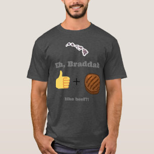 T-shirt Pidgin hawaïen "Like beef design"