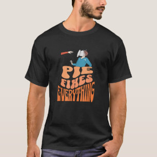 T-shirt Pie Fixe Tout Pie Face Edition T Chemise