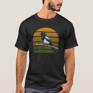 T-shirt Pie voleur Ornithophile Ornithologue Ornithologie