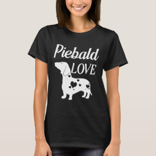 T-shirt Piebald Love Wiener Dachshund Love