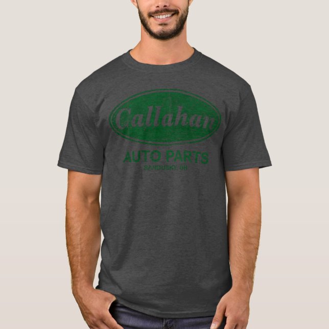 T-shirt pièce automobile vintage Callahan (Devant)