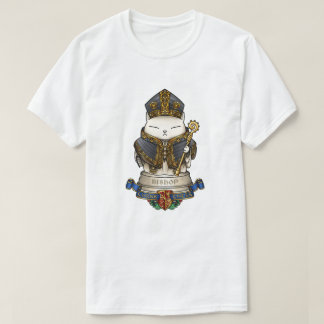 T-shirt Pièce de fou d'échecs de chat royal 