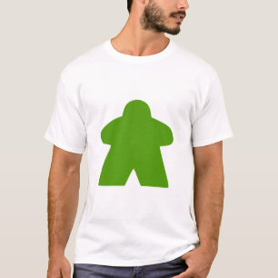 T-shirt Pièce de jeu Green Meeple Board
