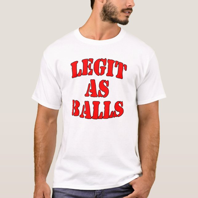 T-shirt Pièce de théâtre comme boules (Devant)