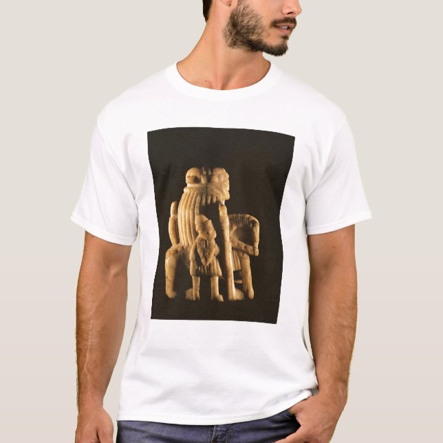 T-shirt Pièce d'échecs de chevalier (Devant)