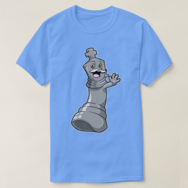 T-shirt Pièce d'échecs King à l'Échecs 2 (Design devant)