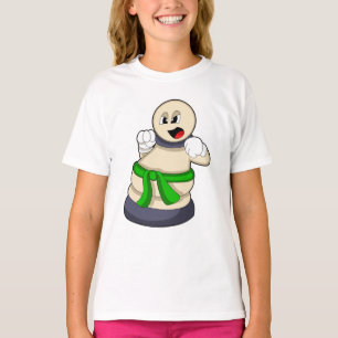 T-shirt Pièce d'échecs Patrouille aux échecs