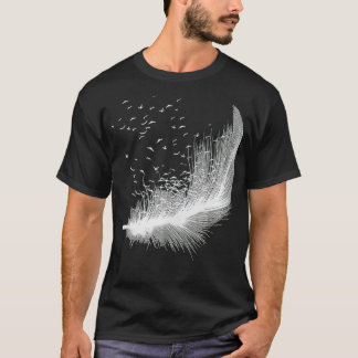 T-shirt Pièce d'oiseau Silhouette Image Birdwatcher Birdwa