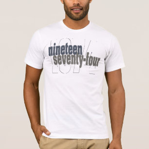 T-SHIRT PIÈCE EN T 1974