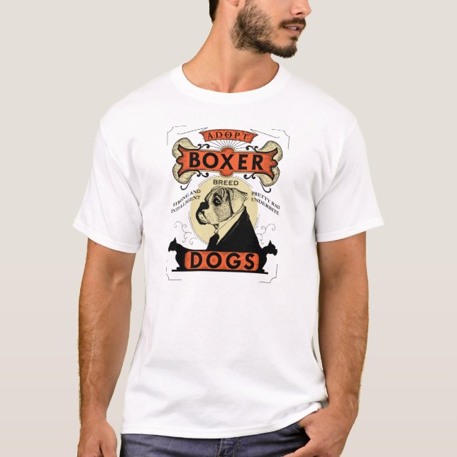 T-shirt Pièce en t 1 de boxeur (Devant)