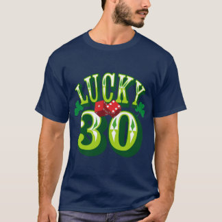 T-shirt Pièce en t 30 chanceuse