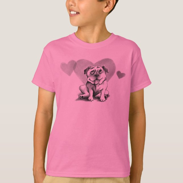 T-shirt Pièce en t adorable (Devant)