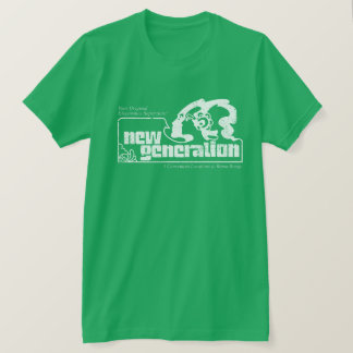 T-shirt Pièce en t affligée de "nouvelle génération"