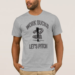 T-shirt Pièce en t américaine Fer à cheval-De base