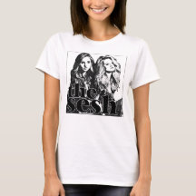 Pièce en t blanche dans Sesh des femmes "pierre de