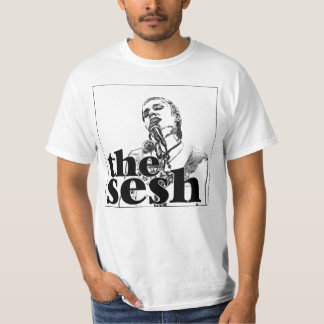 T-shirt Pièce en t blanche dans Sesh des hommes "Claire