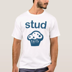 T-shirt Pièce en t (bleue) de petit pain de goujon drôle
