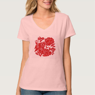 T-shirt Pièce en t chinoise de lapin