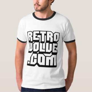 T-shirt Pièce en t classique de sonnerie de Retrovolve