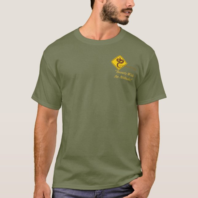 T-shirt Pièce en t courte de Copperhead de douille (Devant)