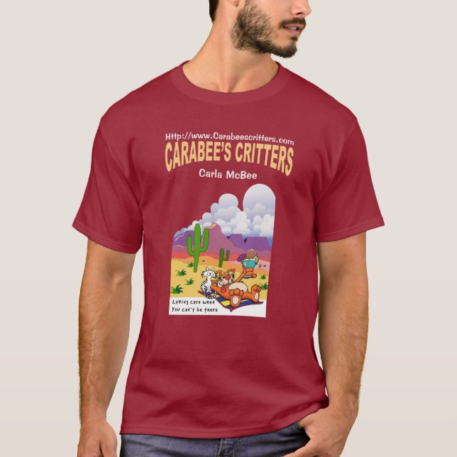 T-shirt Pièce en t courte marron (Devant)