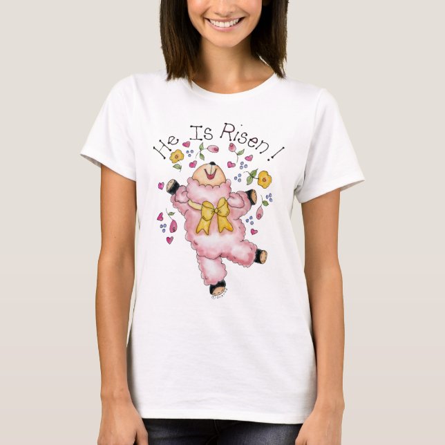 T-shirt pièce en t d'agneau (Devant)