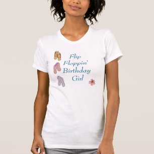 T-shirt Pièce en t d'anniversaire de Floppin de secousse