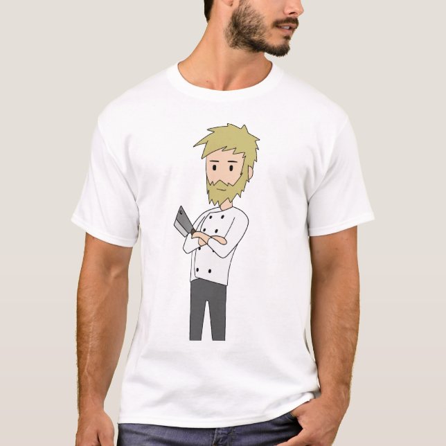 T-shirt Pièce en t d'art de caractère du bondon | Bunglist (Devant)