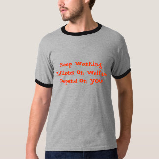 T-shirt Pièce en t d'assistance sociale