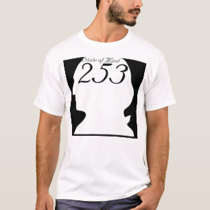 T-shirt Pièce en t de 253 états d'esprit