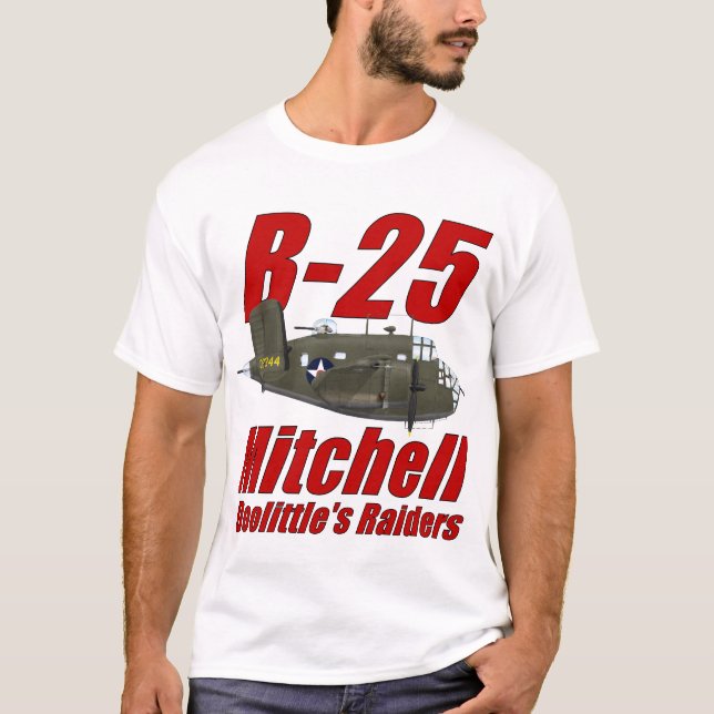 T-shirt Pièce en t de B25 Mitchell (Devant)
