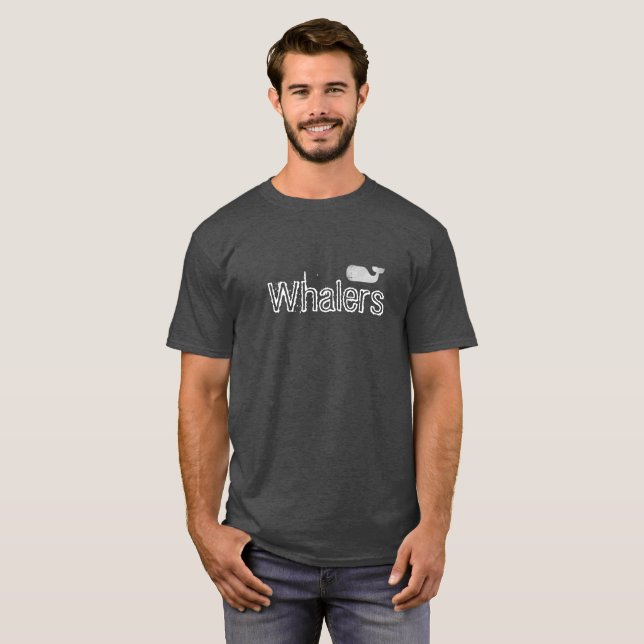 T-shirt Pièce en t de baleinier (Devant entier)