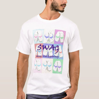 T-shirt Pièce en t de bascule de BUTIN aux pastels