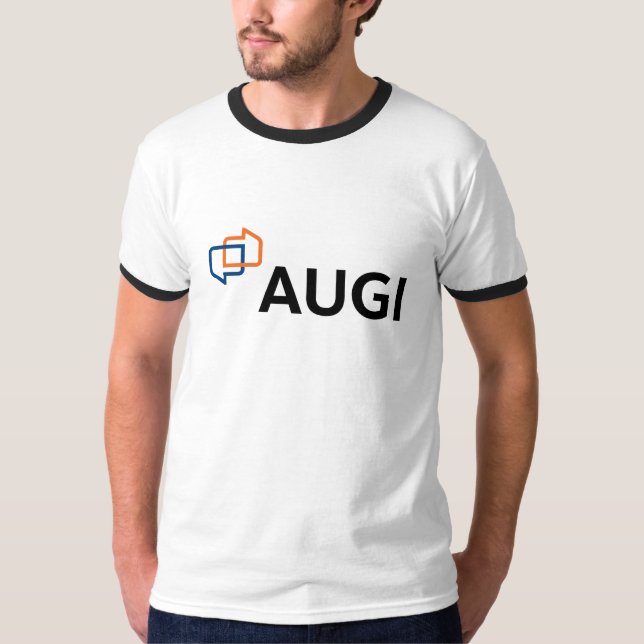 T-shirt Pièce en t de base d'AUGI (Devant)