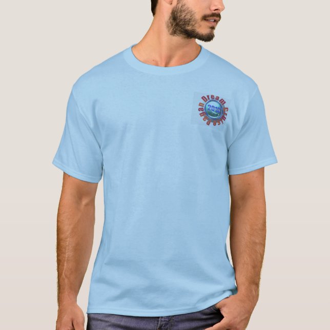 T-shirt Pièce en t de base de la croisière 2013 rêveurs (Devant)