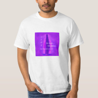 T-shirt Pièce en t de base de LLOL - conception avant