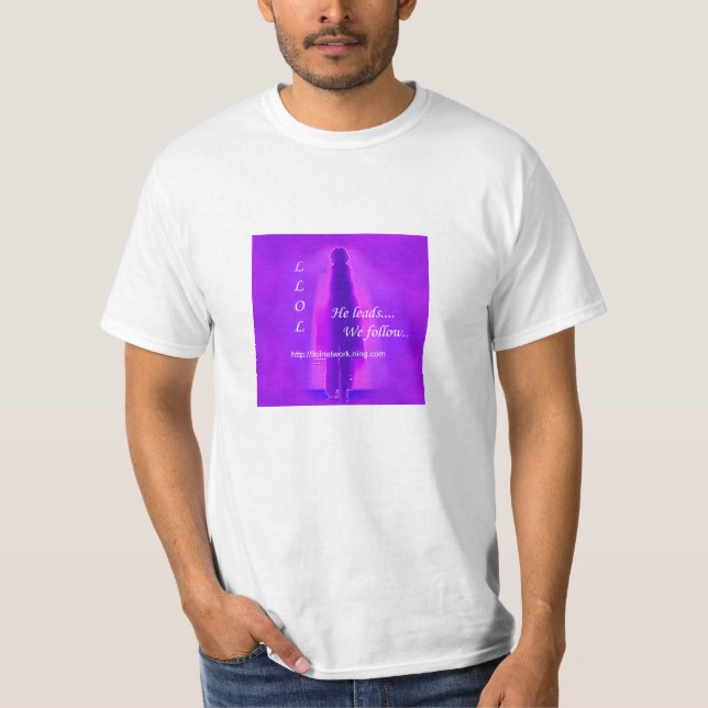 T-shirt Pièce en t de base de LLOL - conception avant (Devant)