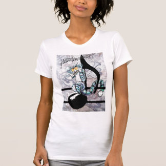 T-shirt Pièce en t de base sur note de bébé de Bluz