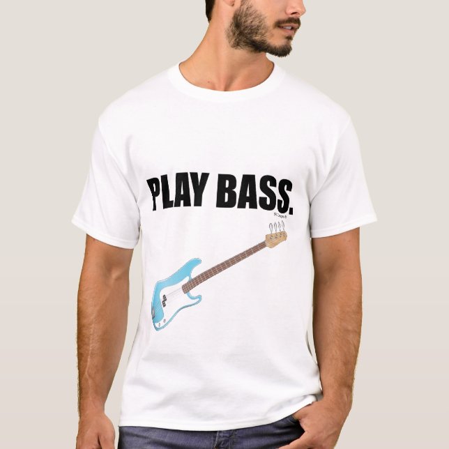 T-SHIRT PIÈCE EN T DE BASSE DE JEU (Devant)