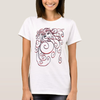 T-shirt Pièce en t de bébé de remous