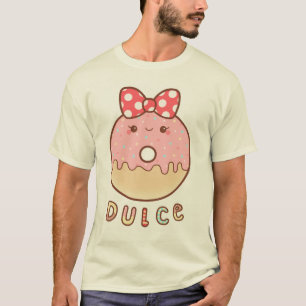 T-shirt Pièce en t de beignet de fraise